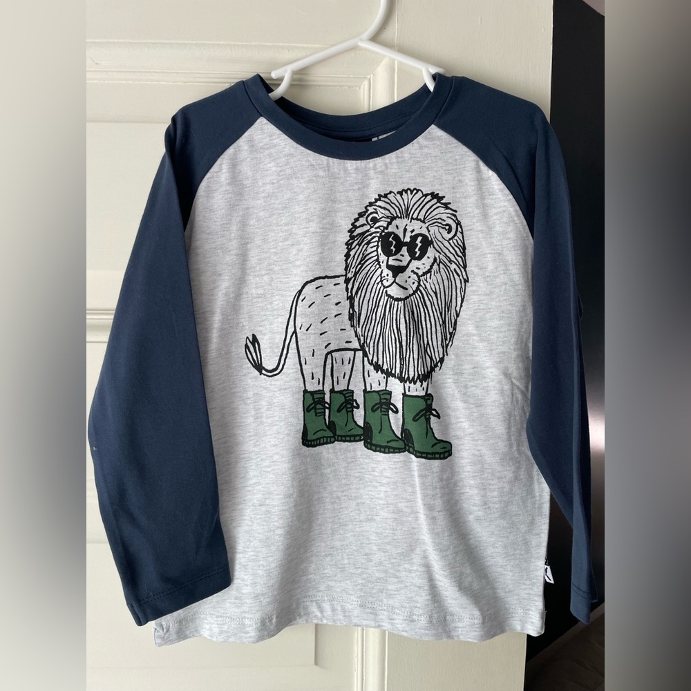 Minti lion & carrot long sleeve tee bundle